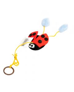 Peluche para mascota mariquita