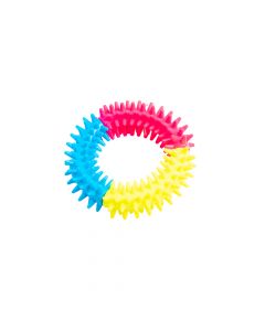 Juguete masticable circulo 11cm multicolor