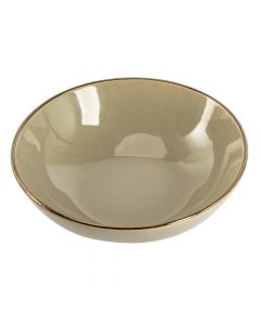 Bowl porcelana liso con borde 7pulg 