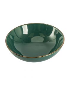 Bowl porcelana liso con borde 7pulg 