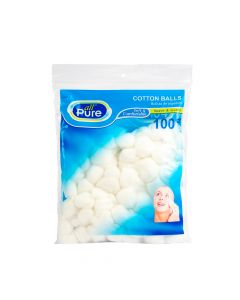 Bola algodón 100pzas blanco