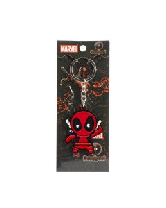 Llavero metálico Deadpool 16x6.5cm multicolor