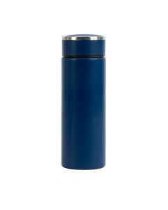 Envase aluminio liso 350ml azul oscuro