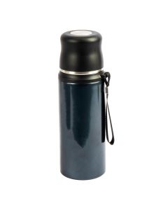 Envase aluminio liso con asa 800ml azul