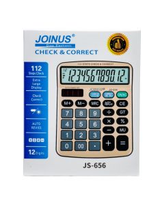 Calculadora solar oro rosa