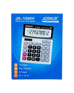 Calculadora solar gris-negro