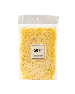 Relleno borucha papel liso 30g amarillo