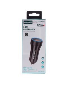 Cargador para auto carga rápida 2en1 42.5w 