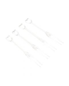 Pincho acrílico 50pzas transparente