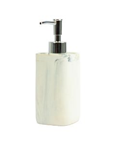 Dispensador jabón marmoleado 18x6.5cm 