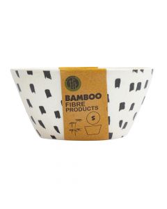 Bowl plástico estampado rayas 14.5x7cm 