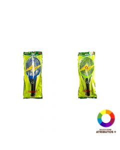 Raqueta para insectos recargable
