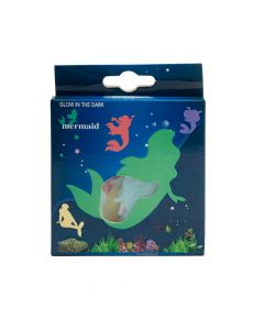 Figura sirena fluorescente 12pzas surtido