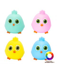 Ave squeeze juguete infantil