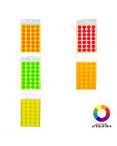 Stickers adhesivos redondos