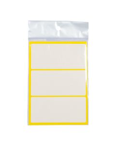 Stickers adhesivos blancos