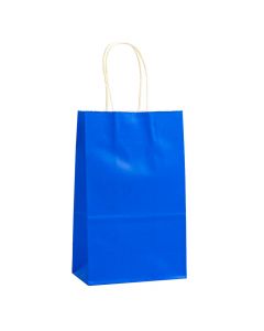 Bolsa papel lisa 13x21cm azul