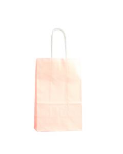 Bolsa papel lisa 13x21cm rosado