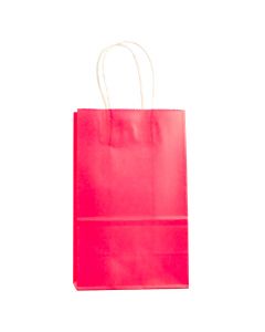 Bolsa papel lisa 13x21cm fucsia