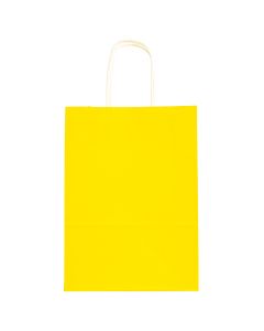 Bolsa papel lisa 16x22cm amarillo