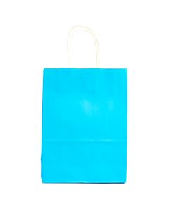 Bolsa papel lisa 16x22cm celeste