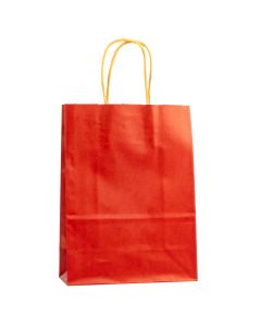 Bolsa papel lisa 16x22cm vino
