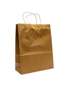 Bolsa papal kraft liso marrón