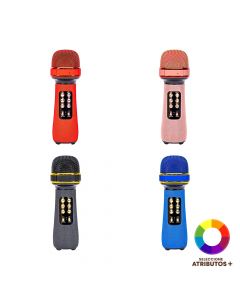 Micrófono inalámbrico con altavoz