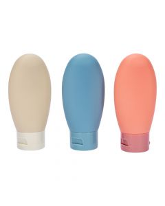 Envase plástico 3pzas 60ml surtido