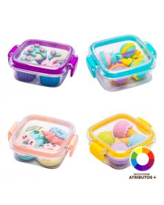 Borradores caja escarchada surtidos