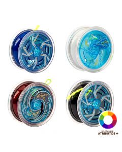 Yo-yo plástico con luz