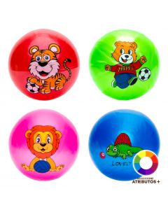 Bola inflable estampado plástico