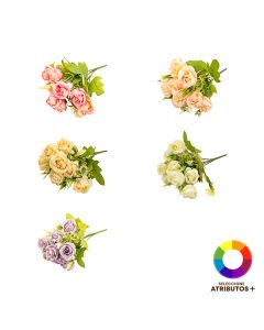 Ramo rosas artificial 29 cm