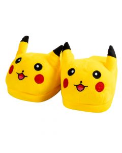 Pantufla pikachu afelpada 36-37 S amarillo