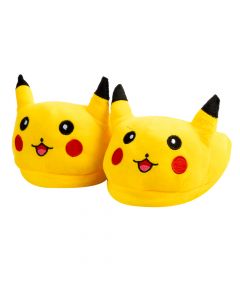 Pantufla pikachu afelpada 38-39 M amarillo