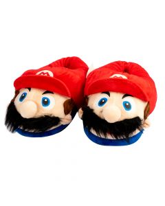 Pantufla afelpada figura Mario Bros 30-31