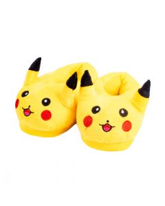 Pantufla infantil Pikachu afelpada 32-33 m amarillo