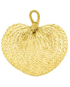 Abanico manual  28cm beige