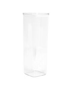 Recipiente plástico transparente