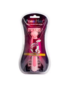 Rasuradora aloe vera triple hoja 4pzas