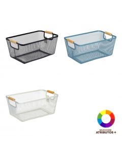 Cesta metálica organizadora