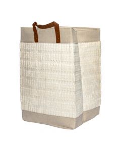 Canasta tela afelpada ropa