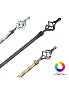 Cortinero metálico decorativo