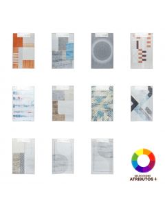 Alfombra afelpada figuras surtidas