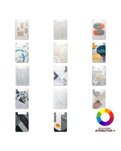 Alfombra afelpada con figuras