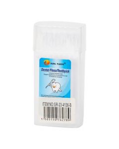 Hilo y palillo dental blanco