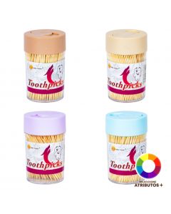 Palillos de bambú beige