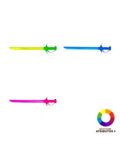 Espada plástica con luz