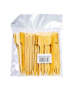 Palillos madera lisos beige