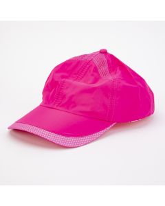 Gorra dama malla fucsia